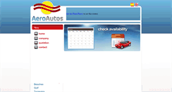 Desktop Screenshot of aeroautos.es